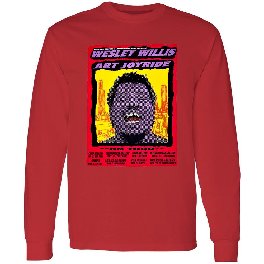 WESLEY WILLIS - ART JOYRIDE - Red - 14