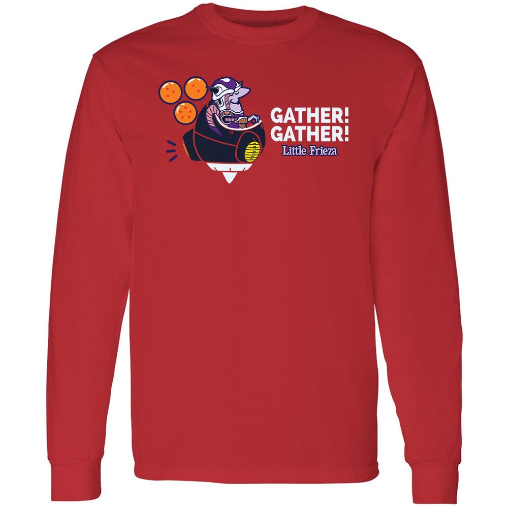 Long Sleeve T-Shirt - HQMJFDCV - Red - 14