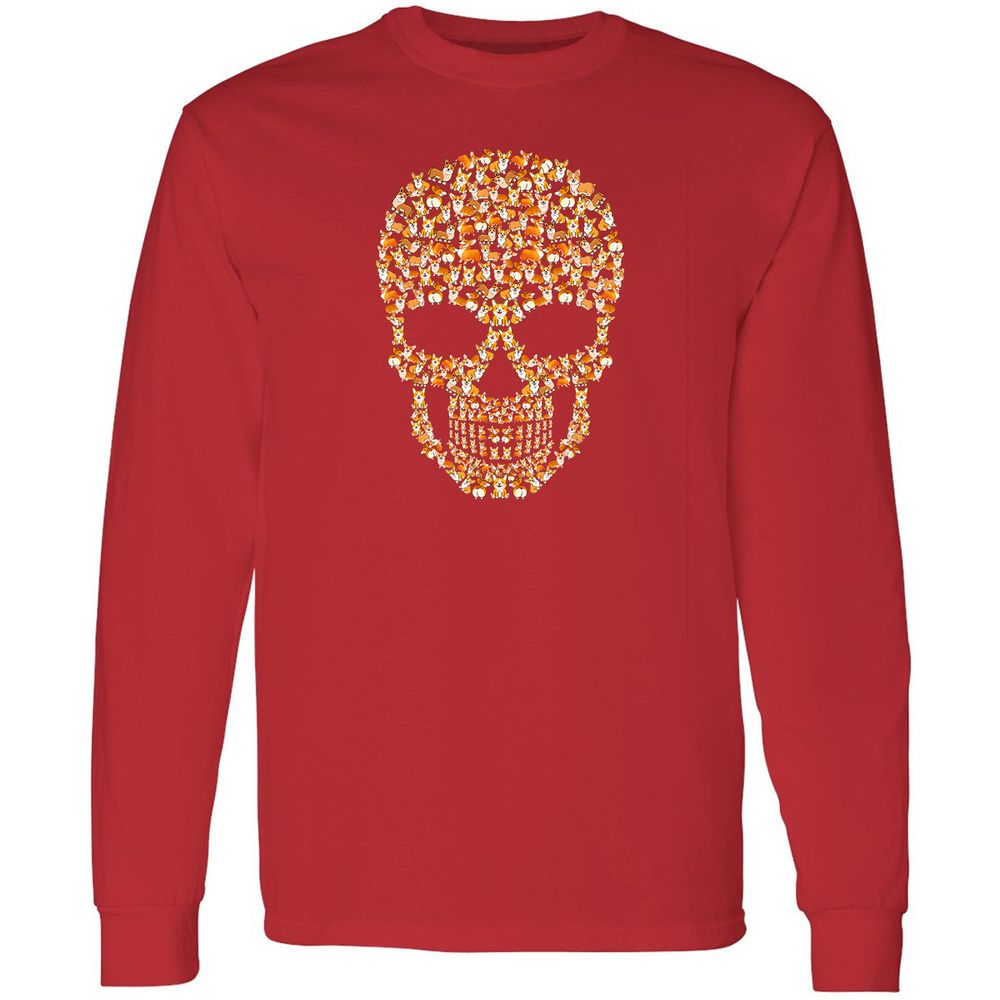 Long Sleeve T-Shirt - NEJYLW5R - Red - 14