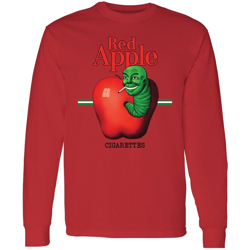 Long Sleeve T-Shirt - 4ZFX1TLY - Red - 14