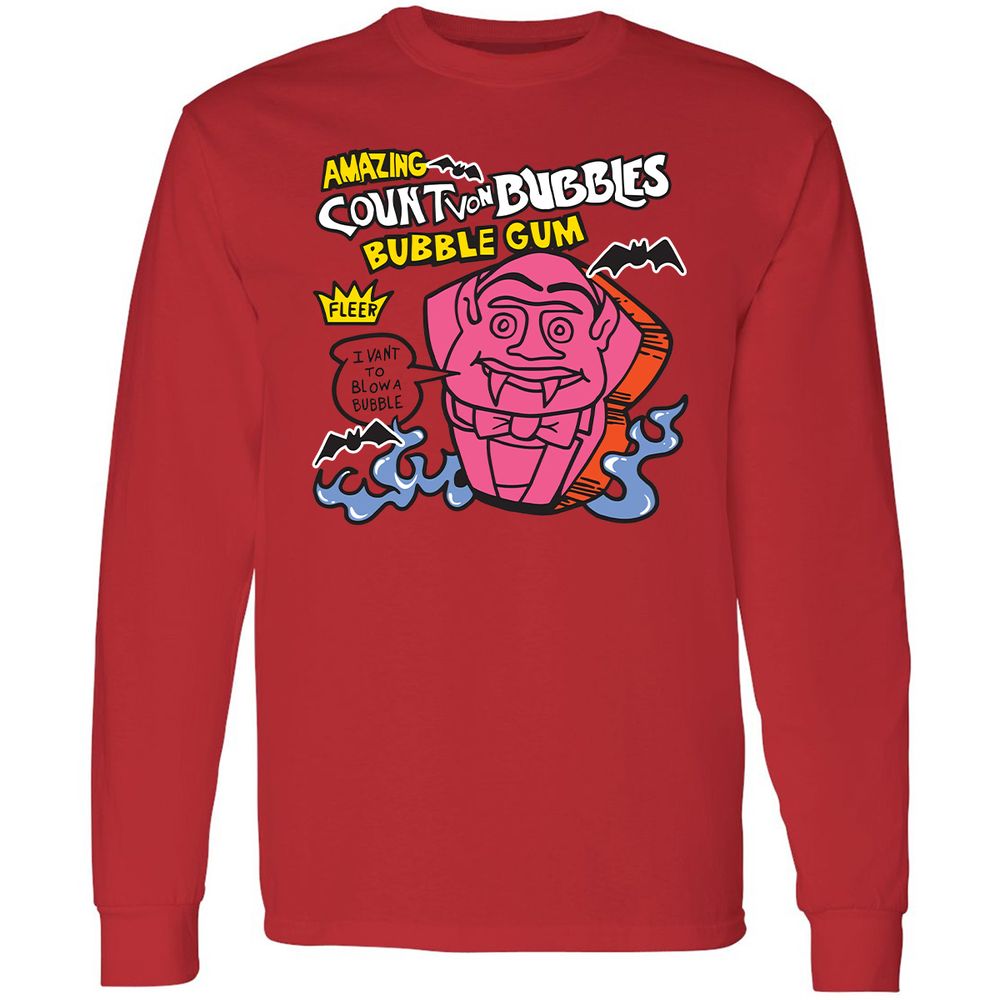 Long Sleeve T-Shirt - XCX2QV7V - Red - 14