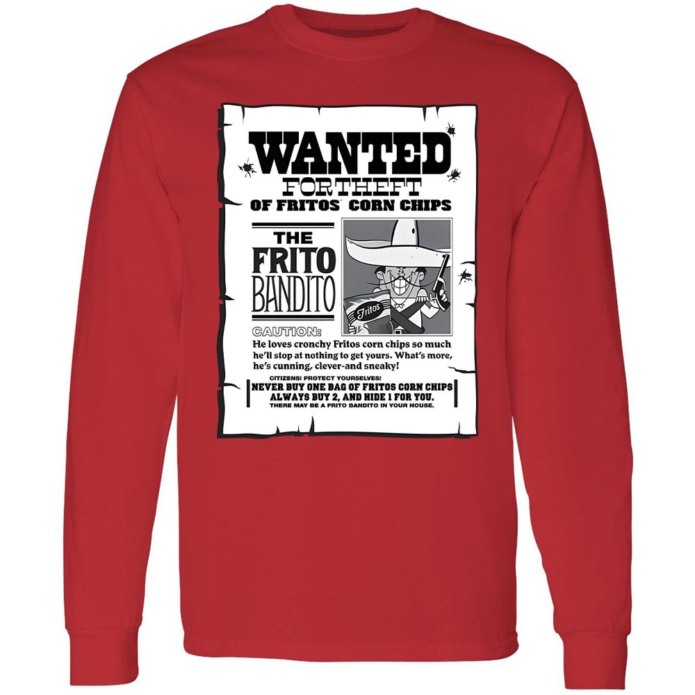 Long Sleeve T-Shirt - N2HDM9X4 - Red - 14