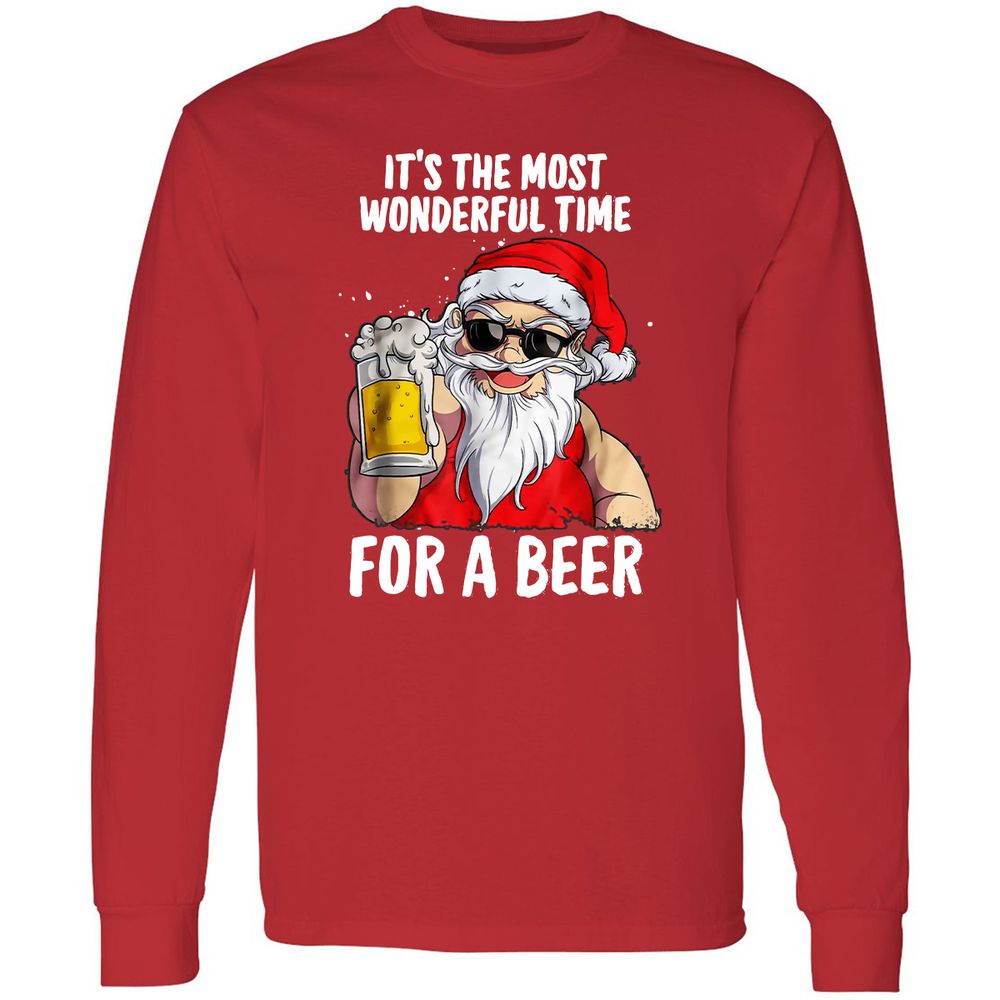 Long Sleeve T-Shirt - 7E317G4N - Red - 14