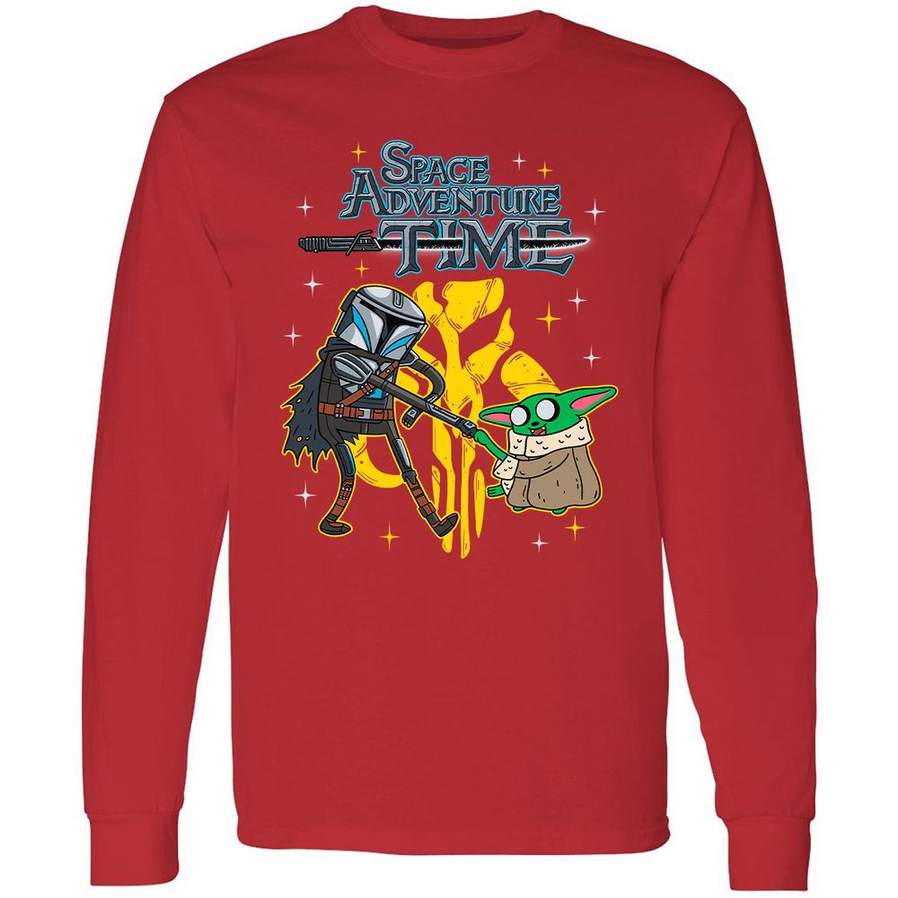 Long Sleeve T-Shirt - VWY6Z8BP - Red - 14