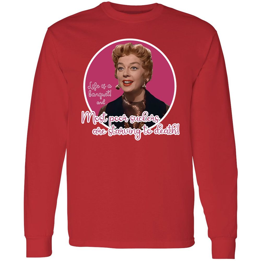 Long Sleeve T-Shirt - 6BZ57KLD - Red - 14