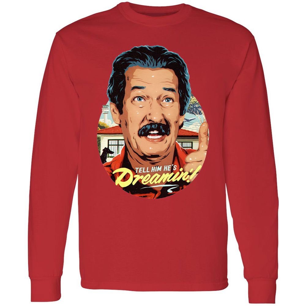 Long Sleeve T-Shirt - PLQEJY9W - Red - 14