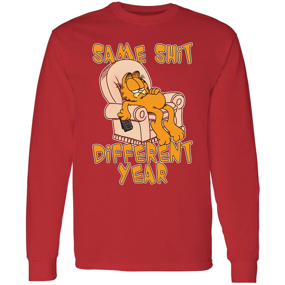 Long Sleeve T-Shirt - ZAUNGHBY - Red - 14