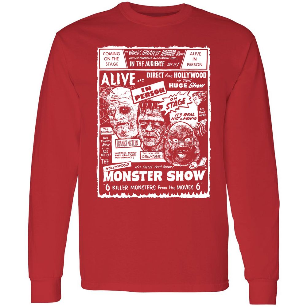 Long Sleeve T-Shirt - 2RHSZ3CL - Red - 14