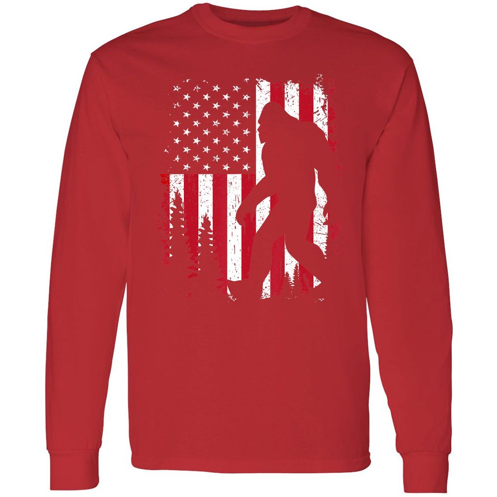 Long Sleeve T-Shirt - F2H5D3T5 - Red - 14