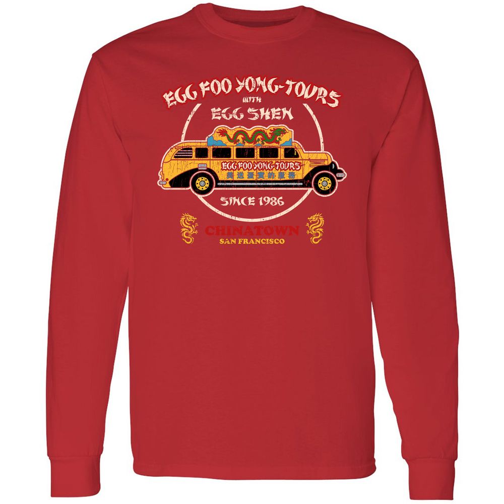 Long Sleeve T-Shirt - 5U4YXGCB - Red - 14