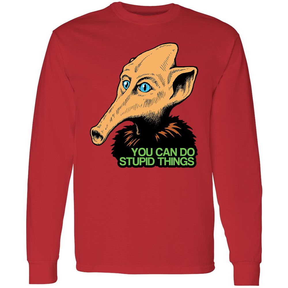 Long Sleeve T-Shirt - 9P98LQPH - Red - 14