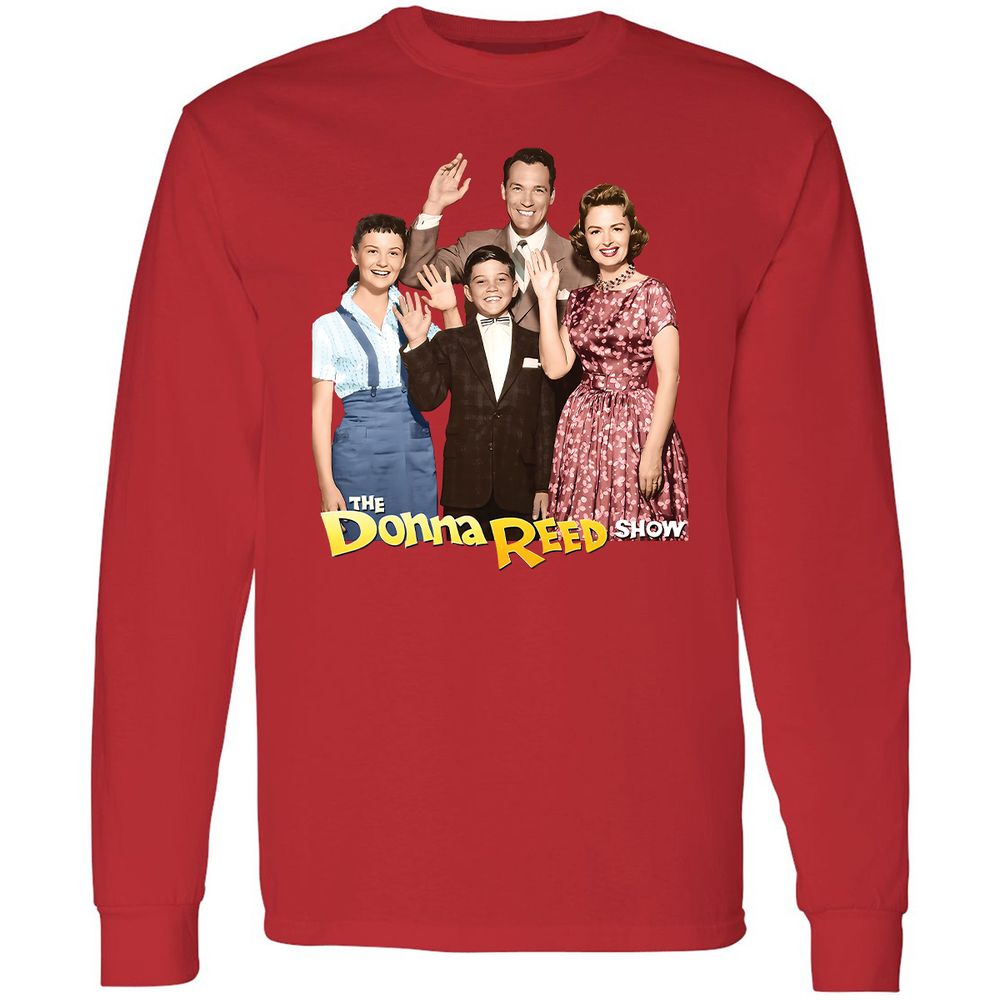 Long Sleeve T-Shirt - T7VV9JJV - Red - 14