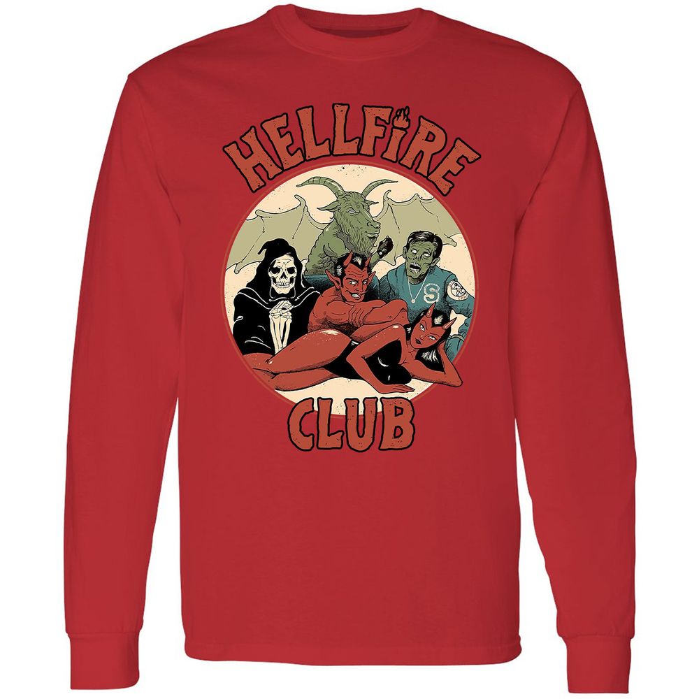 Long Sleeve T-Shirt - MS67SRUT - Red - 14