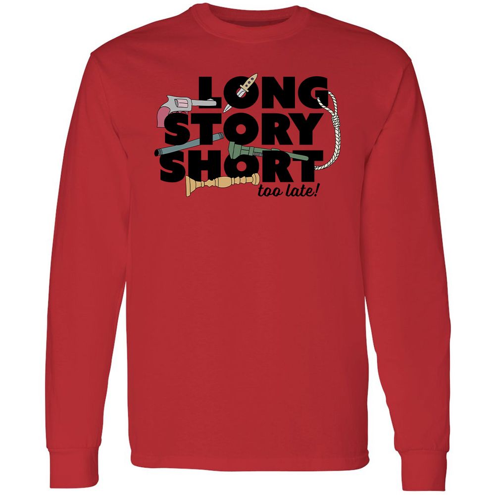 Long Sleeve T-Shirt - YKKYK718 - Red - 14