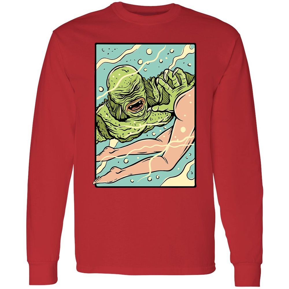 Long Sleeve T-Shirt - 2MUST22W - Red - 14