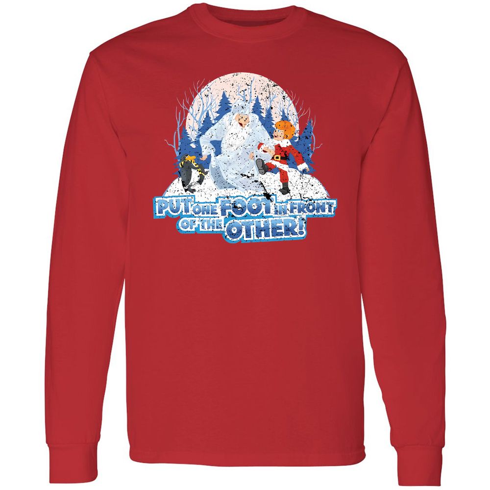 Long Sleeve T-Shirt - T162D9DQ - Red - 14