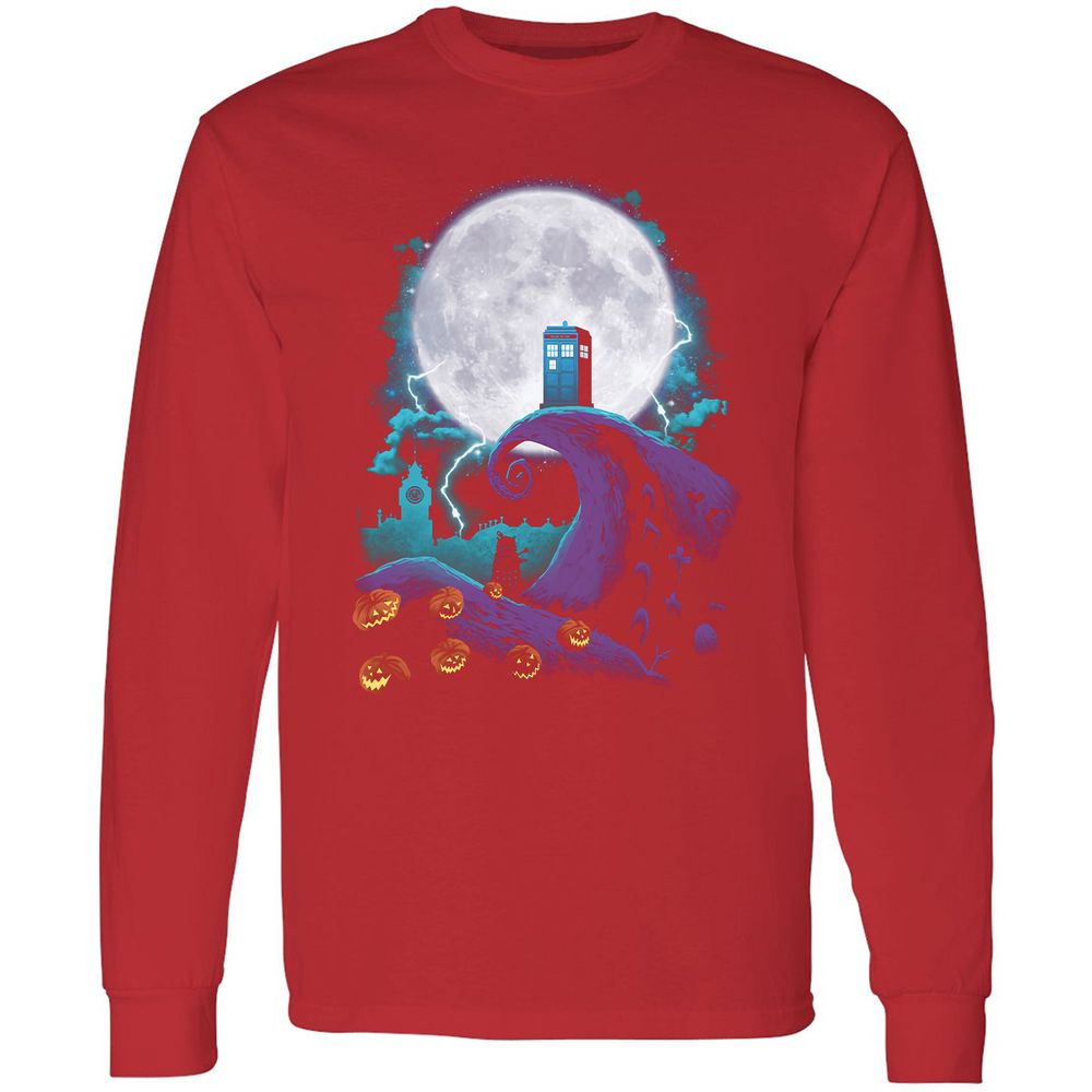 Long Sleeve T-Shirt - PFV4R6BS - Red - 14