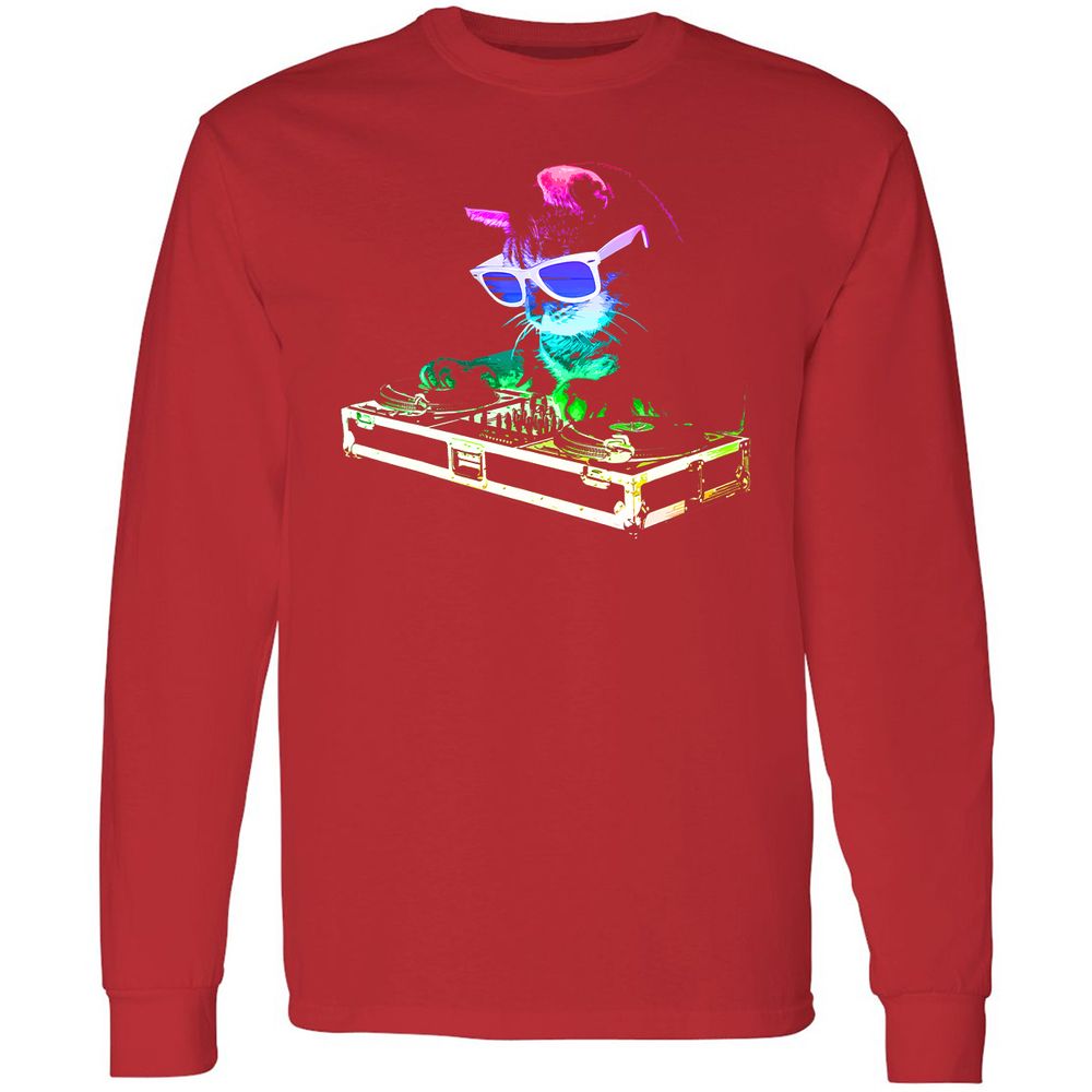 Long Sleeve T-Shirt - 87XX5CSV - Red - 14