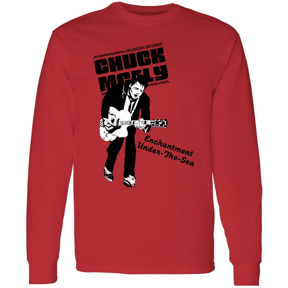 Long Sleeve T-Shirt - W6XM8RGZ - Red - 14