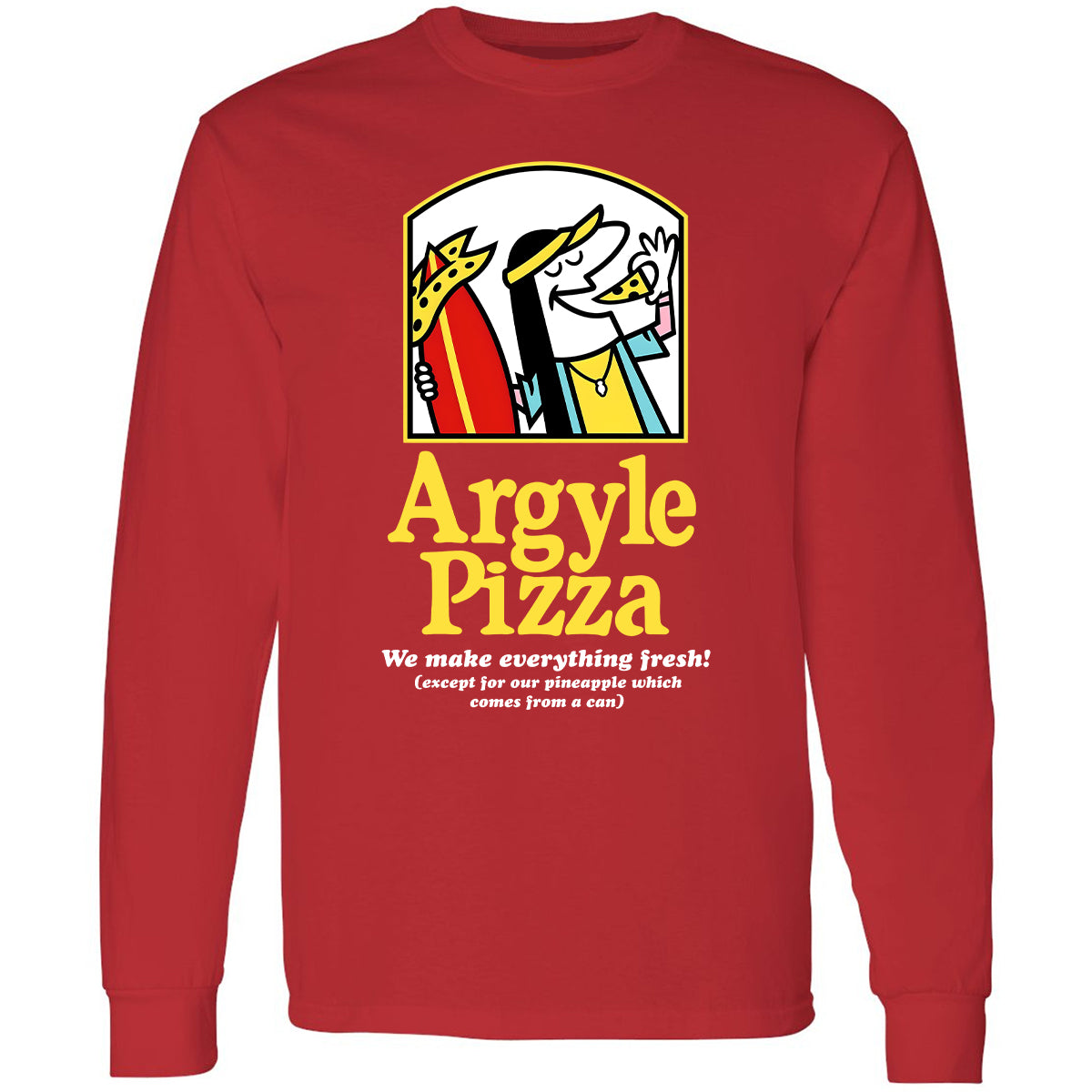 Long Sleeve T-Shirt - FEWWWZ4Z - Red - 14