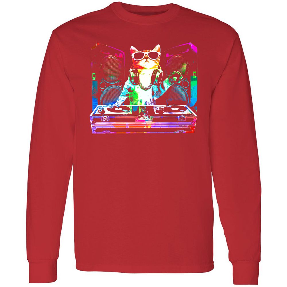 Long Sleeve T-Shirt - TTJMP787 - Red - 14