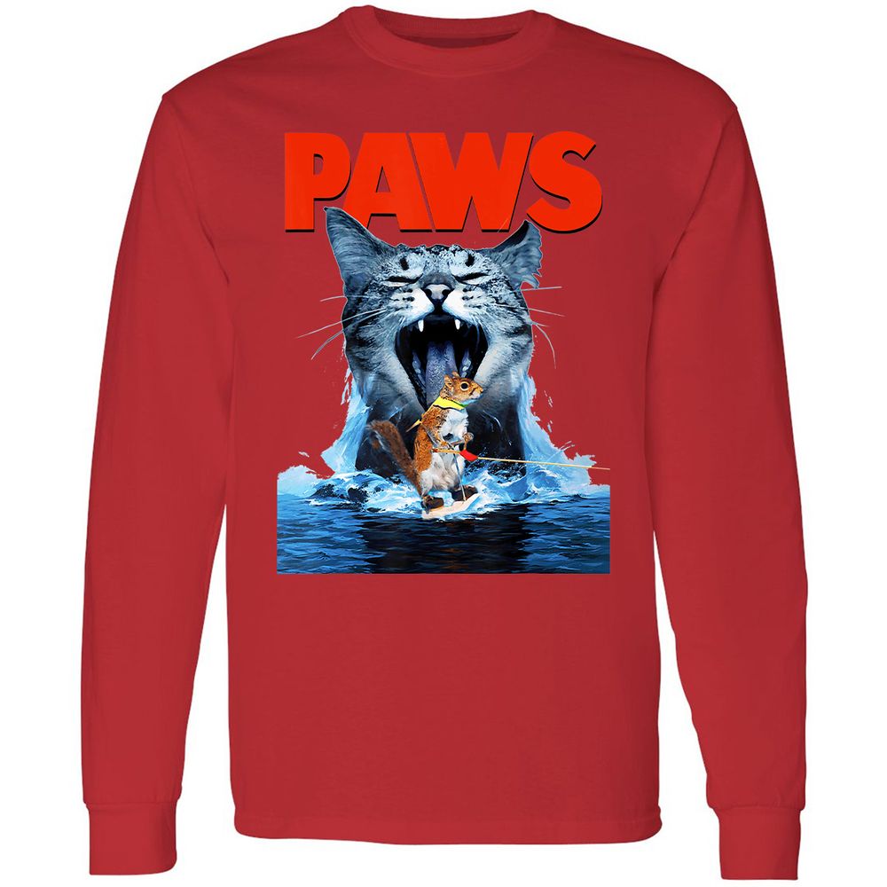 Long Sleeve T-Shirt - P9LKWS15 - Red - 14