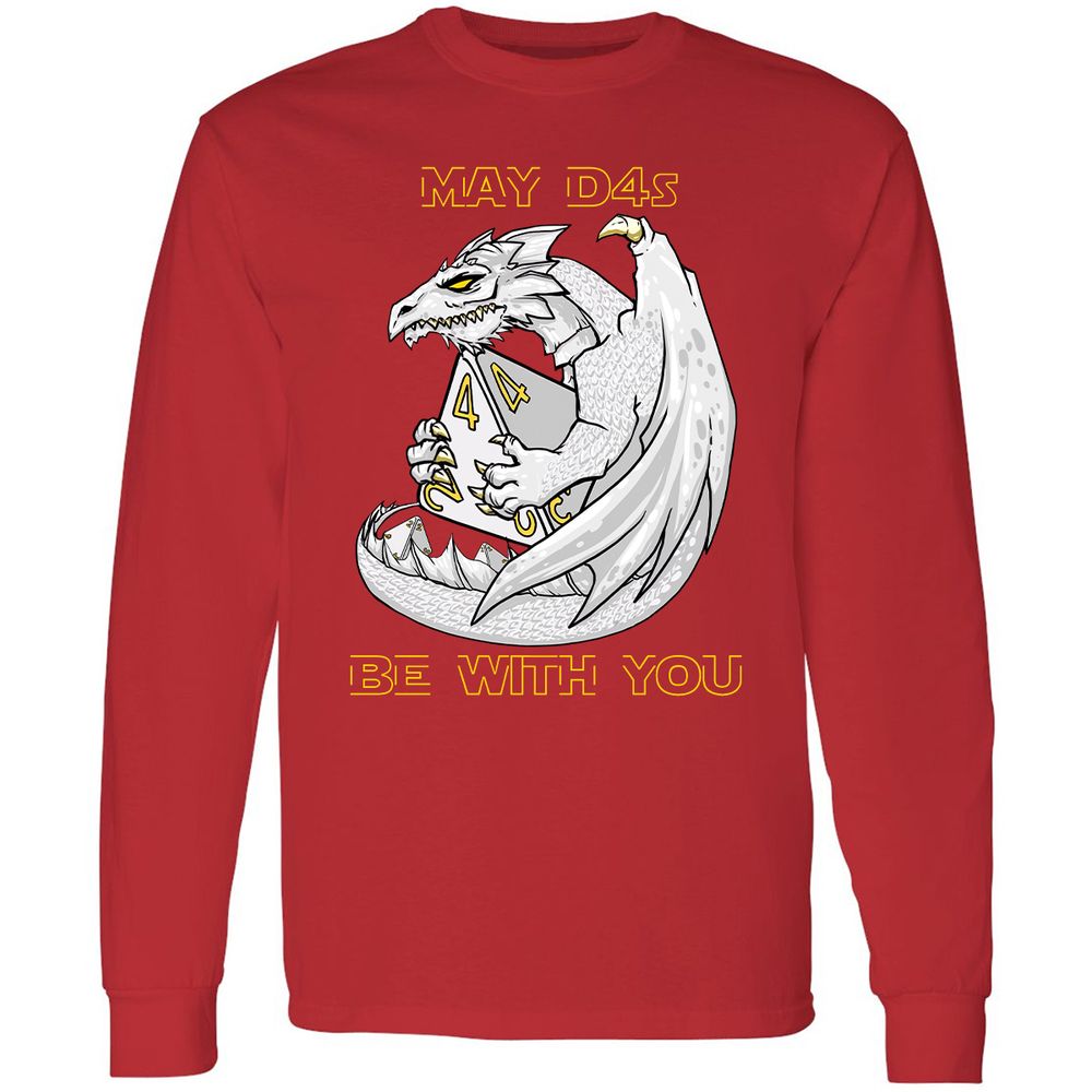 Long Sleeve T-Shirt - KALFJ5DY - Red - 14