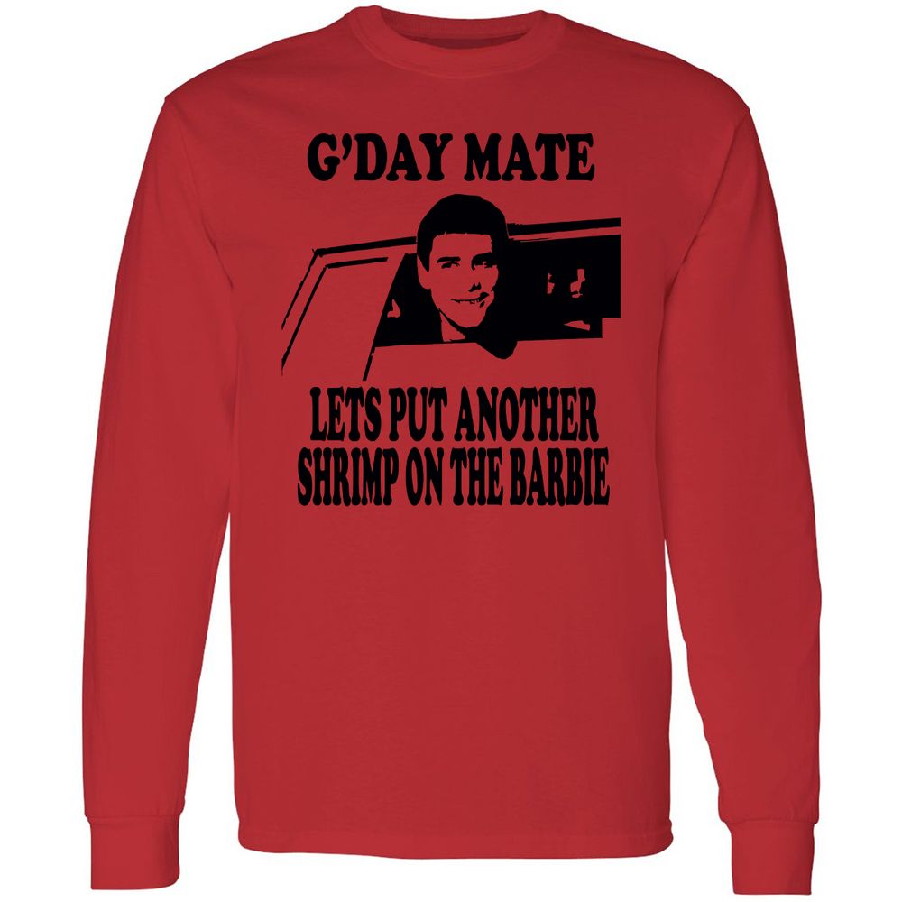 Long Sleeve T-Shirt - YZ6R18RM - Red - 14