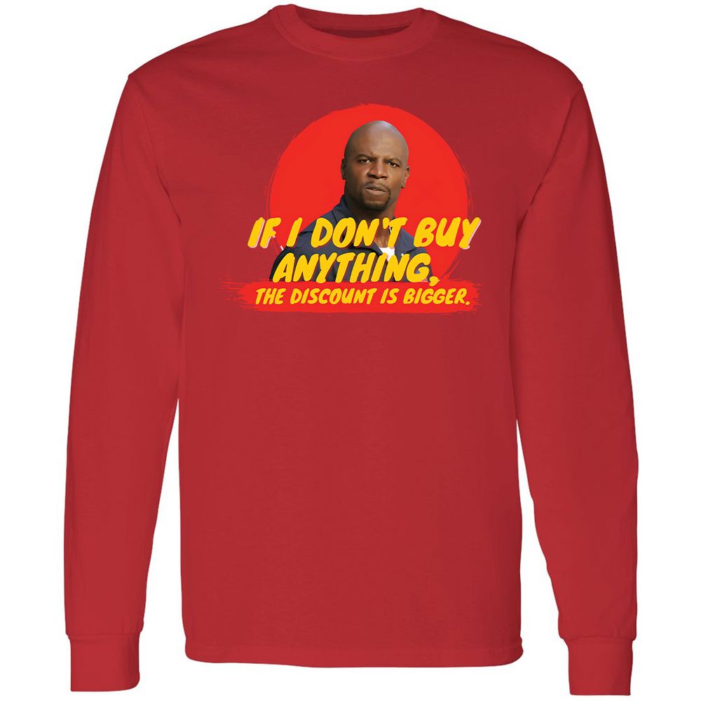 Long Sleeve T-Shirt - 3L97JHXE - Red - 14