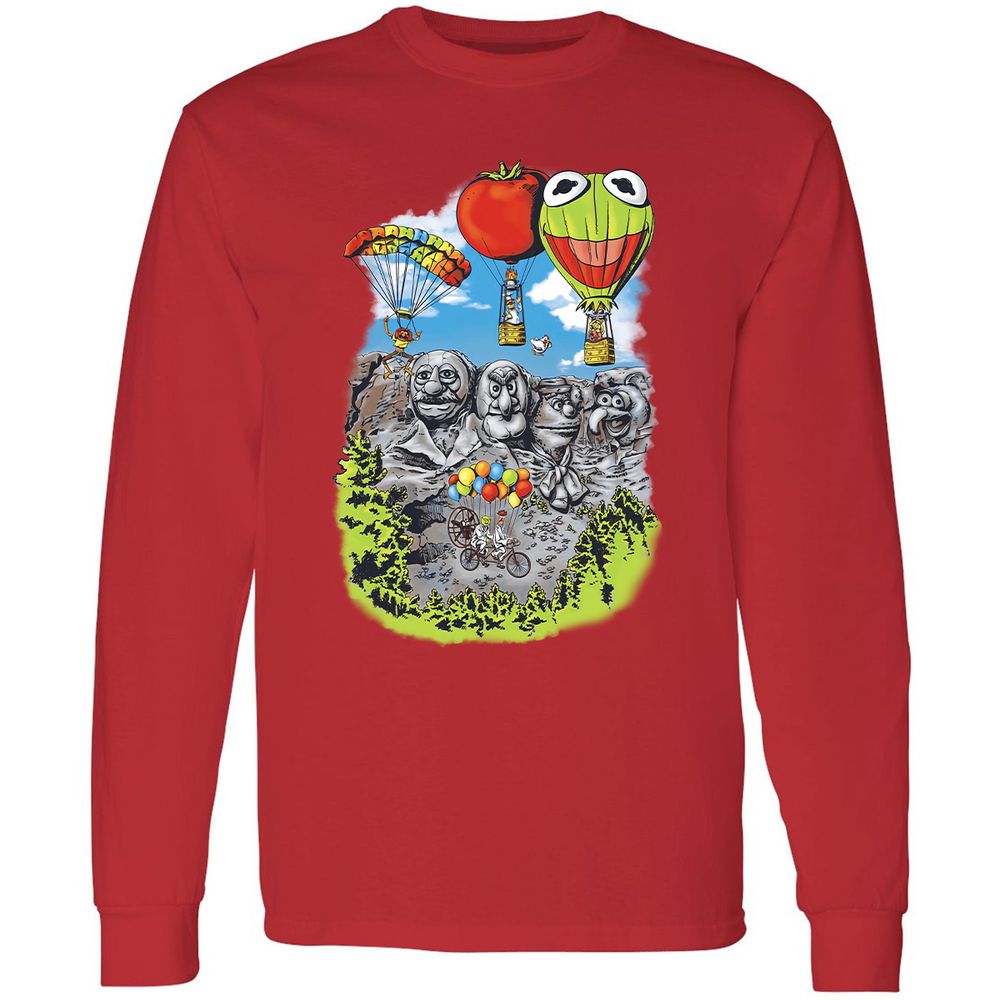 Long Sleeve T-Shirt - 9EVWZ8ZN - Red - 14