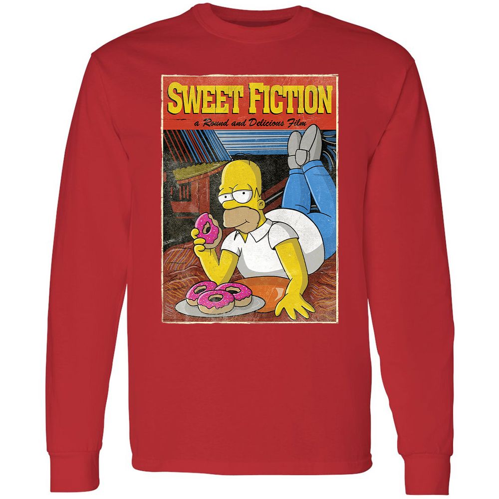 Long Sleeve T-Shirt - WHHYFUBH - Red - 14