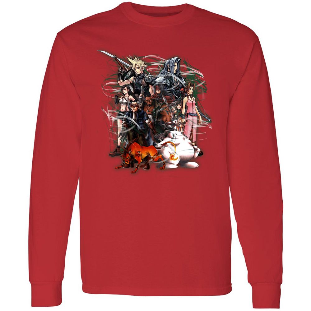 Long Sleeve T-Shirt - MU9ZSGWL - Red - 14