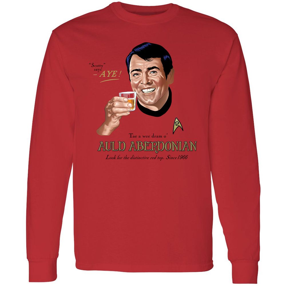 Long Sleeve T-Shirt - CJBU8HSL - Red - 14