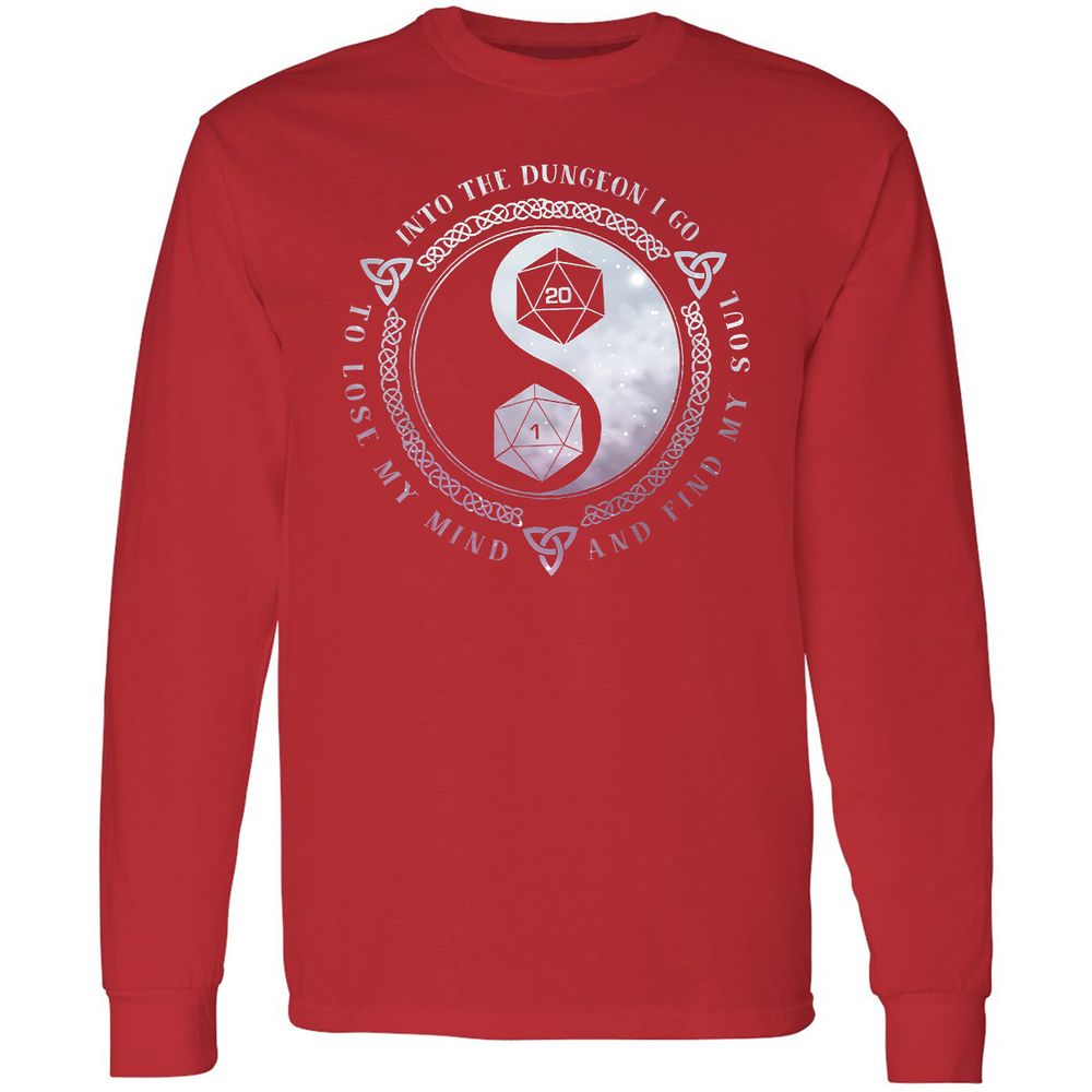 Long Sleeve T-Shirt - F8JC95E4 - Red - 14