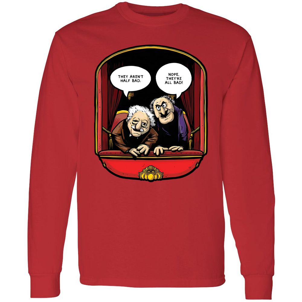 Statler and Waldorf (All Bad) - Red - 14