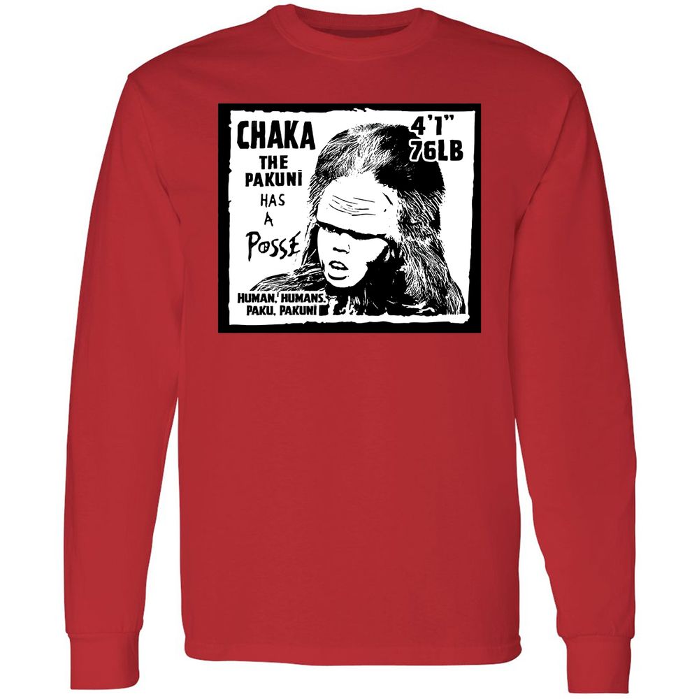 Long Sleeve T-Shirt - KVYY92XZ - Red - 14