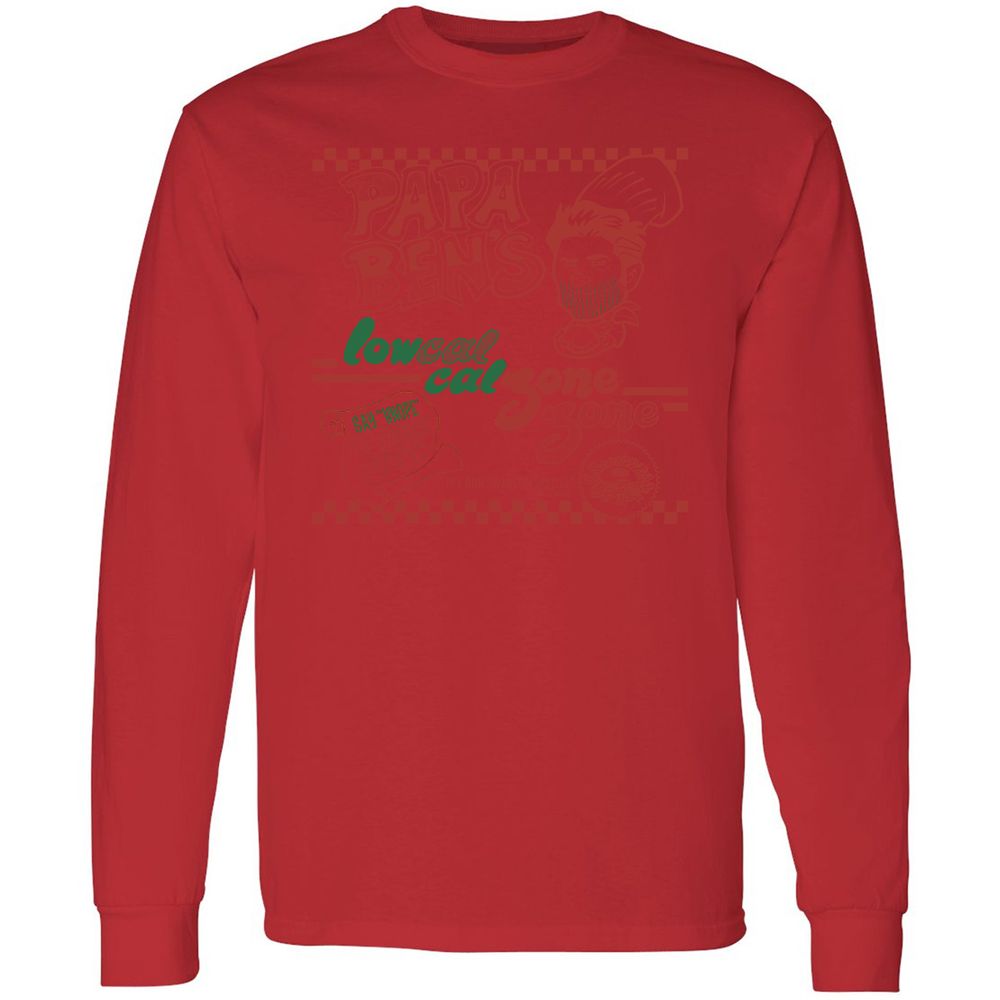 Long Sleeve T-Shirt - 9KTF3LH9 - Red - 14