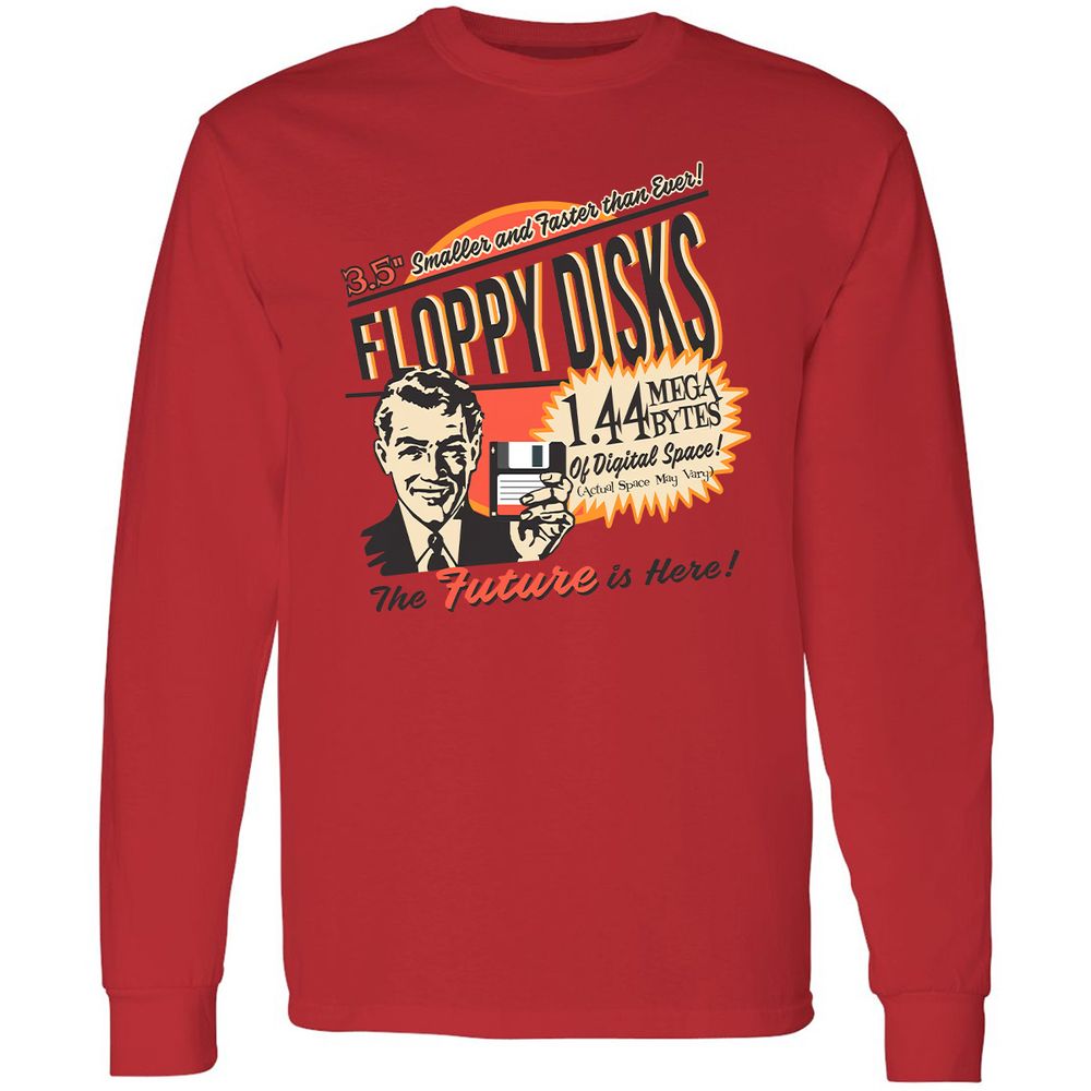 Floppy Disk Retro - Red - 14