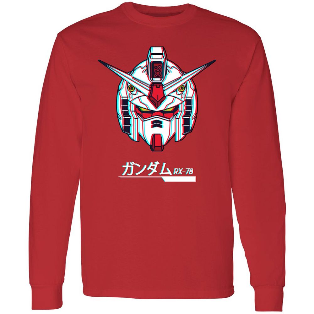 Long Sleeve T-Shirt - 9G556QRG - Red - 14