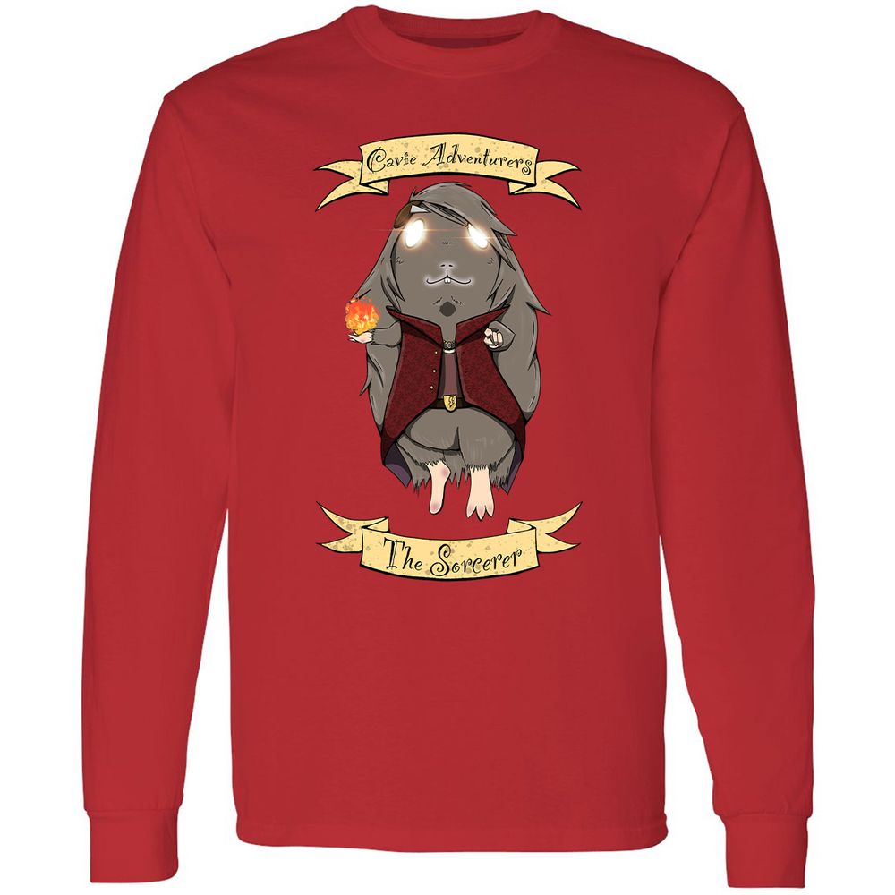 Long Sleeve T-Shirt - HUSPURFU - Red - 14