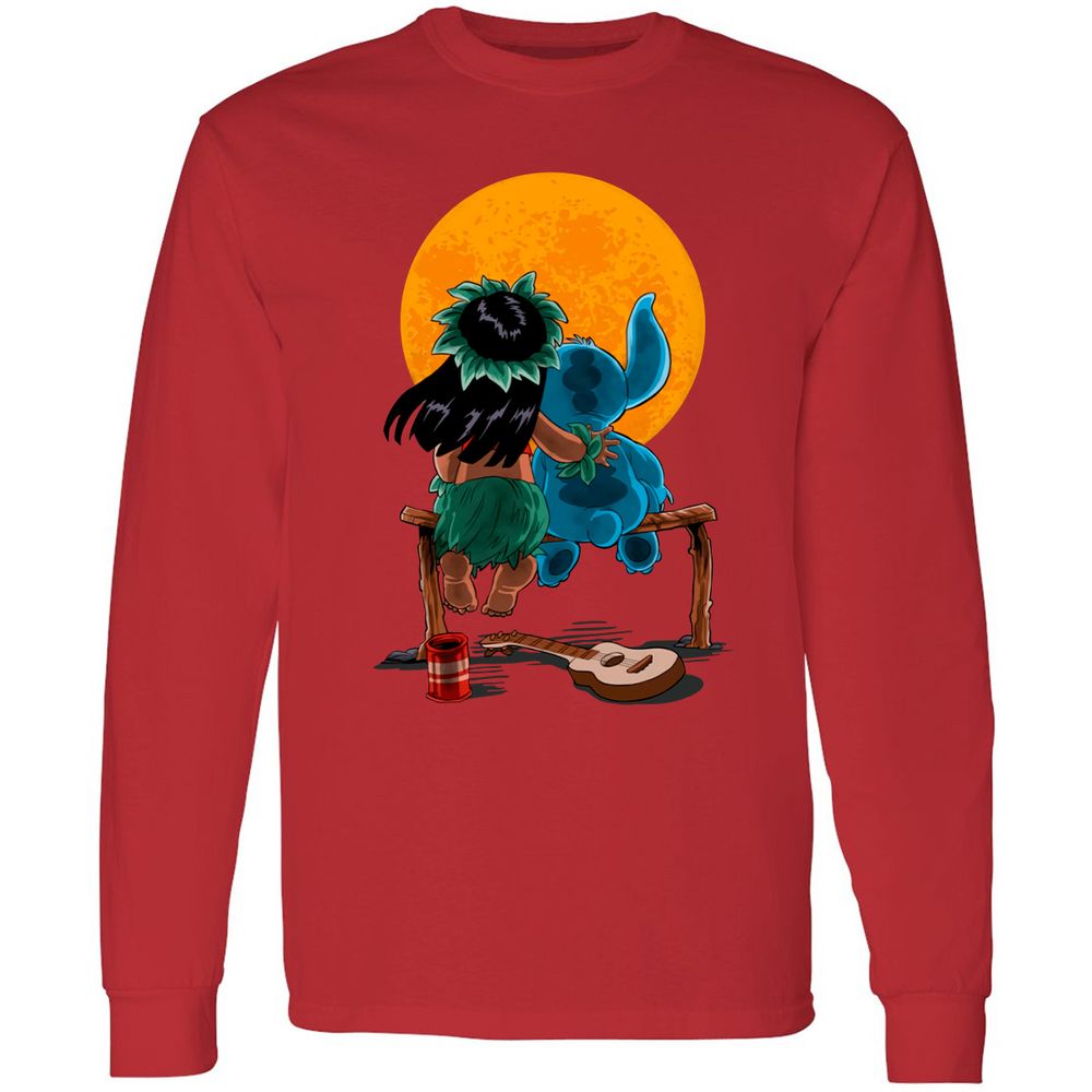 Long Sleeve T-Shirt - CBTNJ4TN - Red - 14