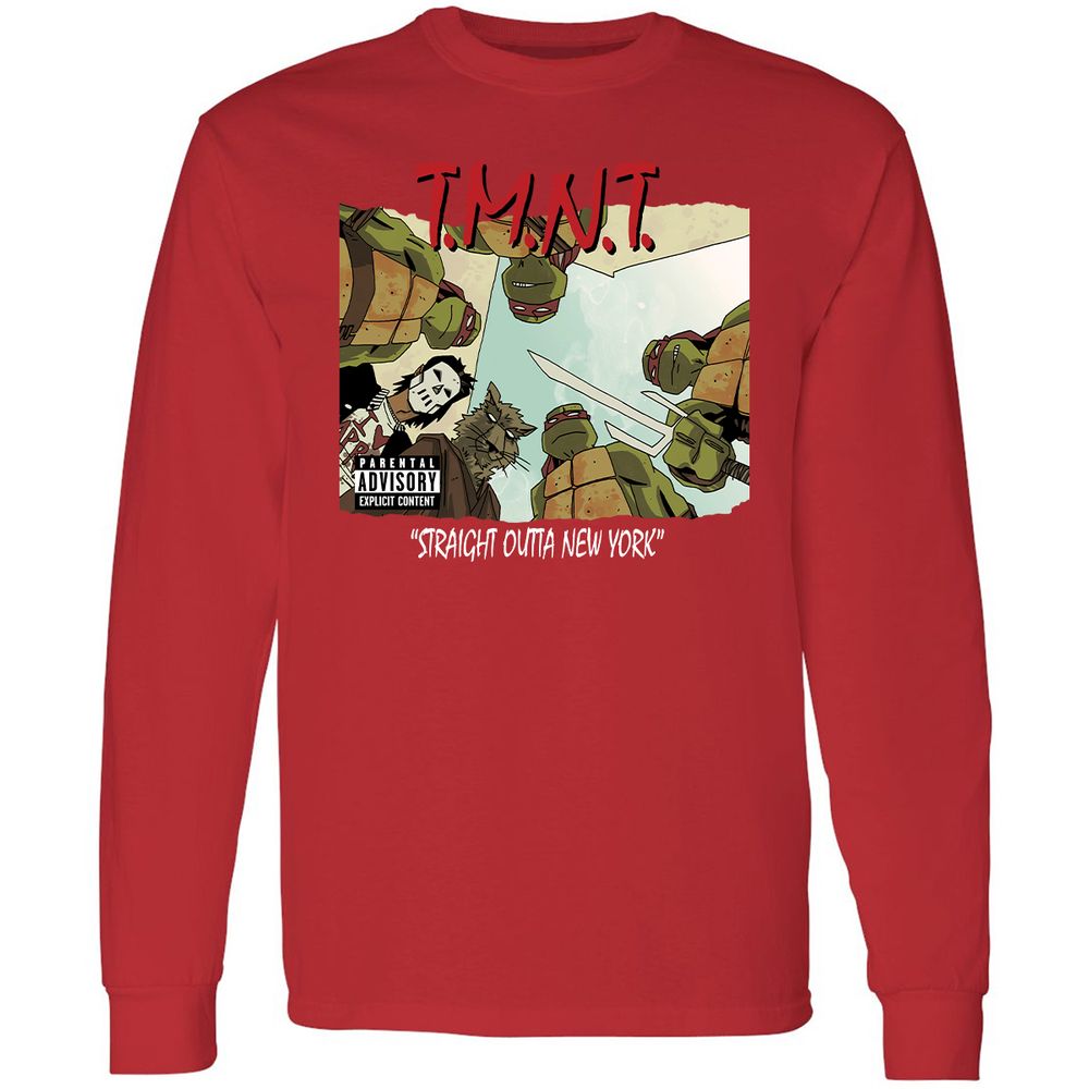 Long Sleeve T-Shirt - UK9TCRZU - Red - 14