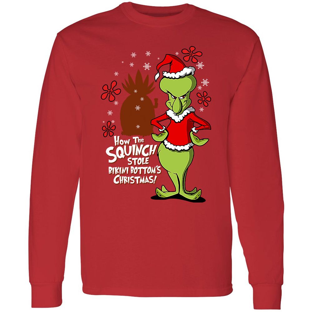 Long Sleeve T-Shirt - RXRCR1X4 - Red - 14