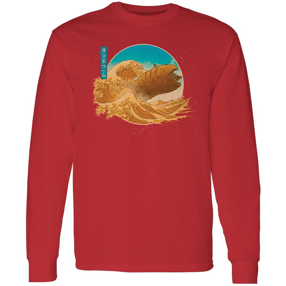 Long Sleeve T-Shirt - DKTZJ8QN - Red - 14