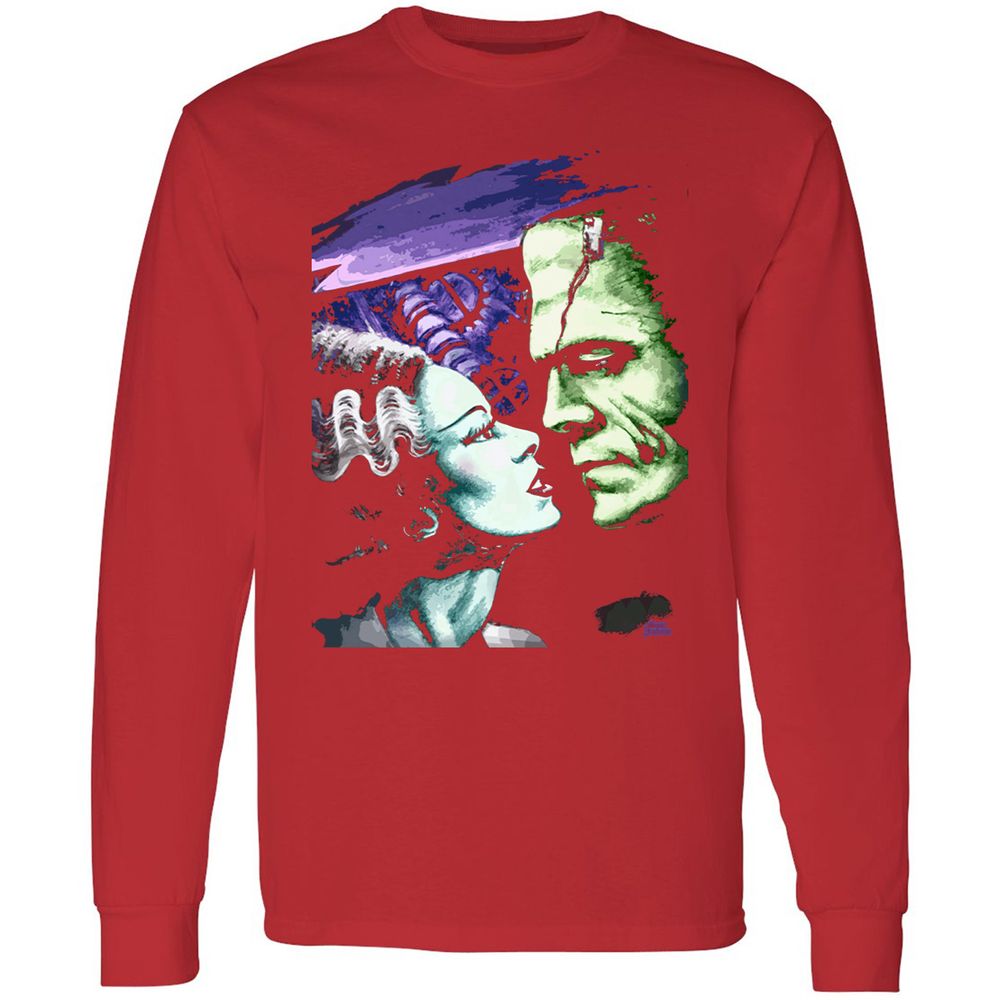 Long Sleeve T-Shirt - U1KNUS37 - Red - 14