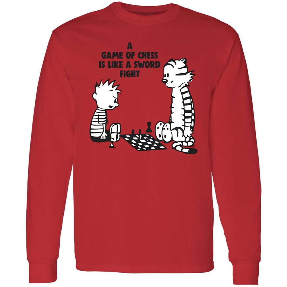 Long Sleeve T-Shirt - ND3XTSHF - Red - 14