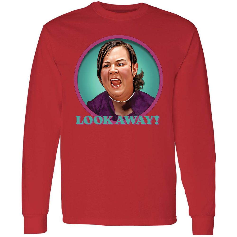 Long Sleeve T-Shirt - 83NJV3DZ - Red - 14