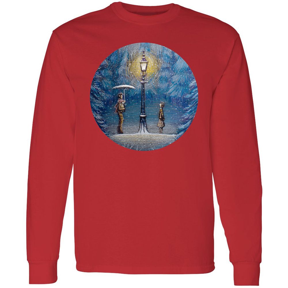 Long Sleeve T-Shirt - K3JVVLNT - Red - 14