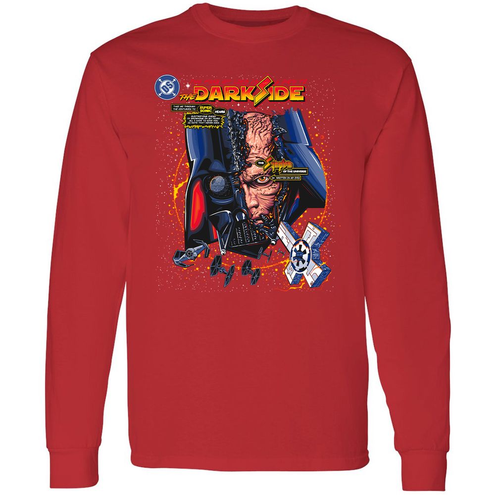 Long Sleeve T-Shirt - 5TNUXP7H - Red - 14