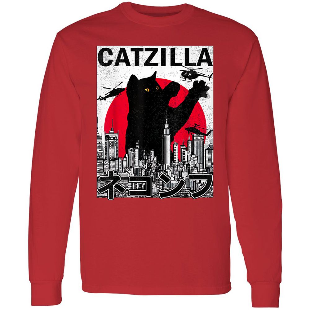 Long Sleeve T-Shirt - E2VBRB3G - Red - 14